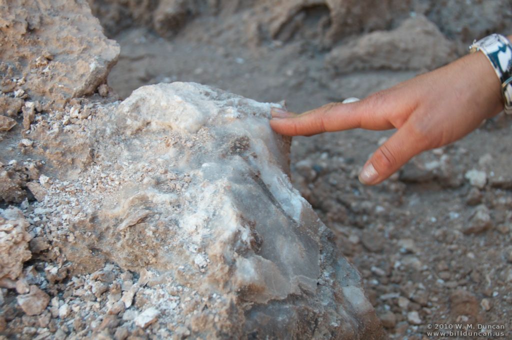 Salt crystals