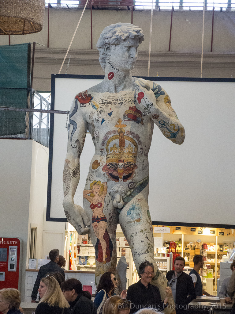 Another fake David (Piazza Mercato Centrale)