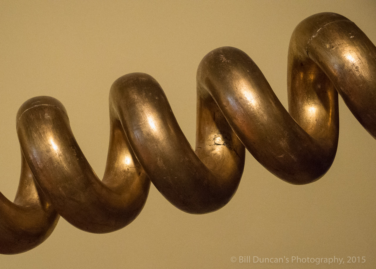 Mid-section of an Archimedes Screw
