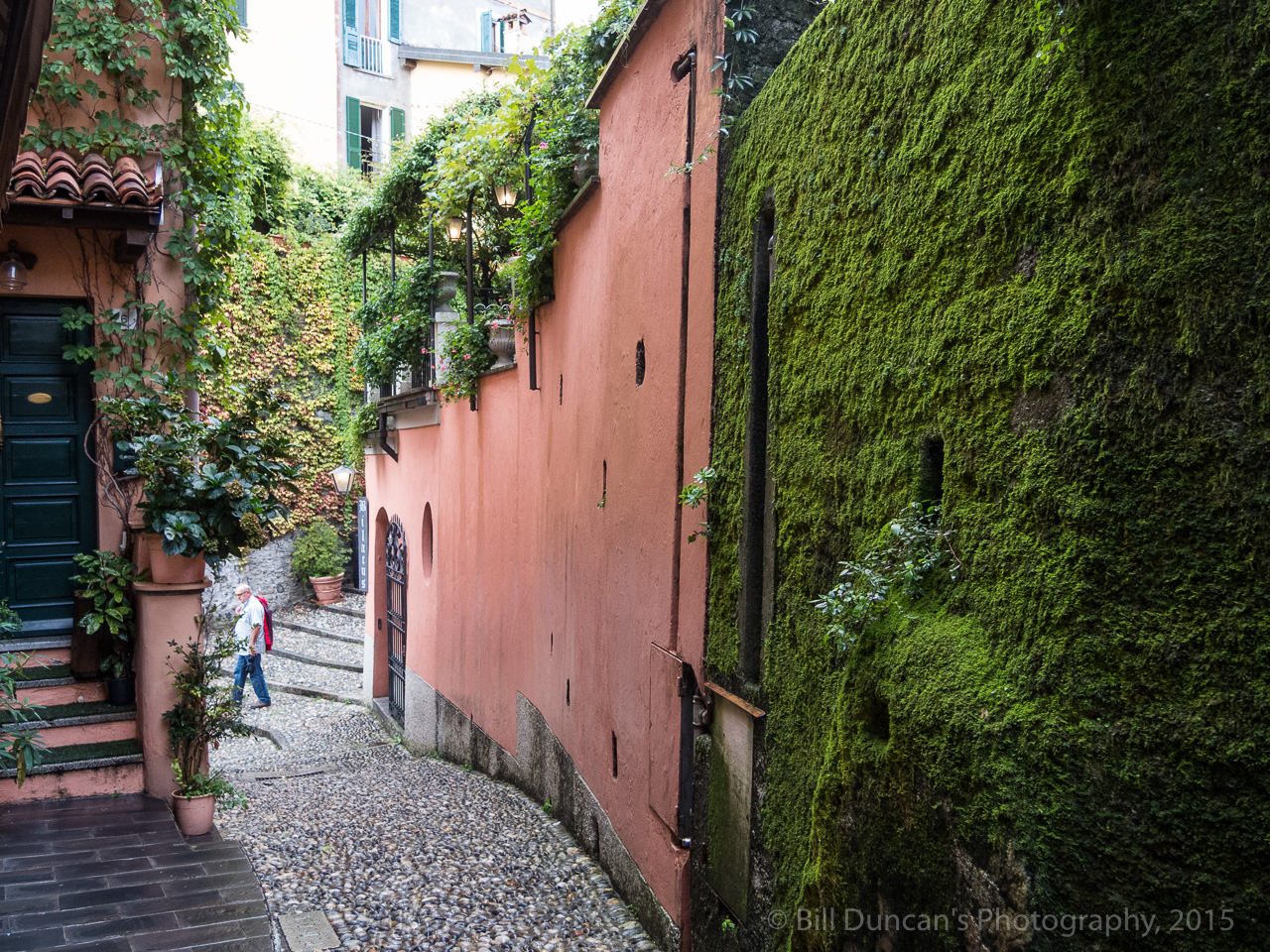 Most streets are pedestrian-only,