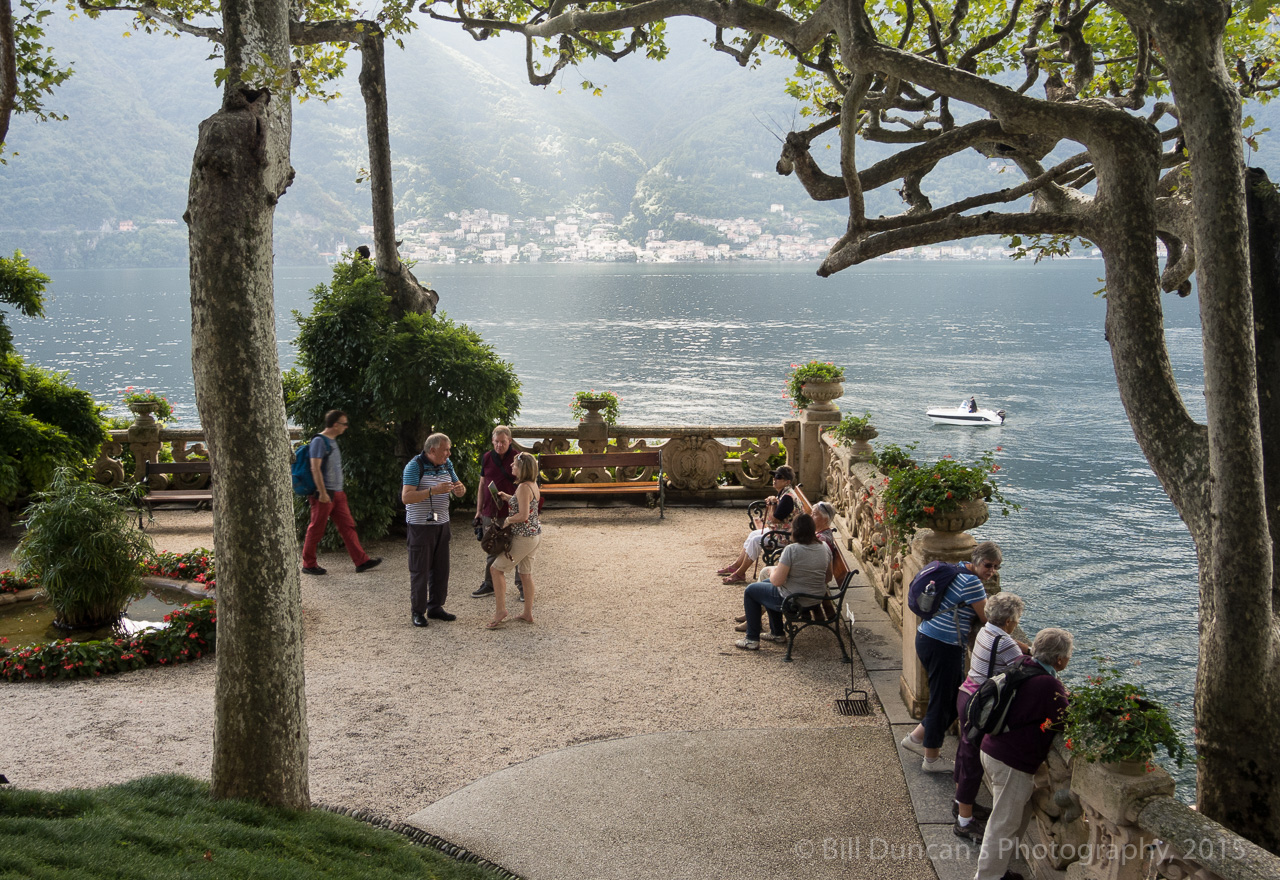 The terrace where the wedding scene in Star Wars (e.2) was filmed.