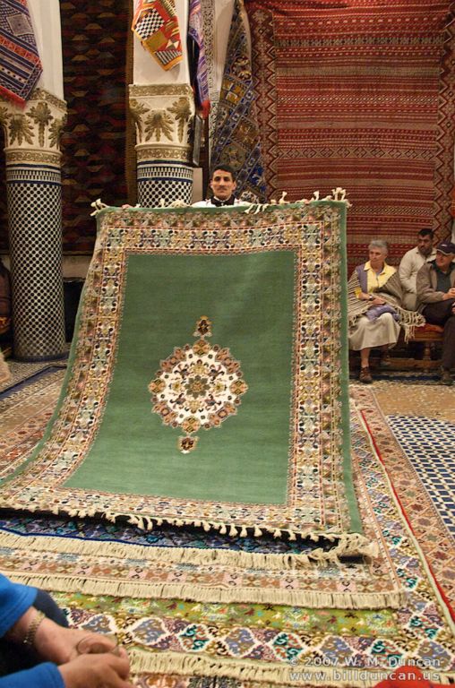 Out come the rugs