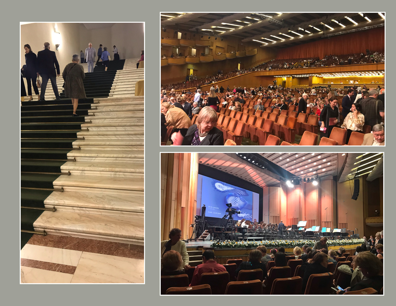 The other major venue is the Palace Hall, built for despot's exhortations with amplified speakers in the seat backs.  Again, not for concerts.
