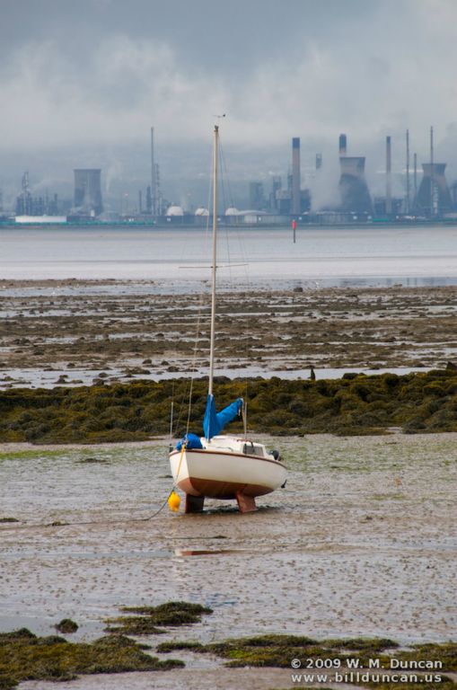 Low tide at Culross