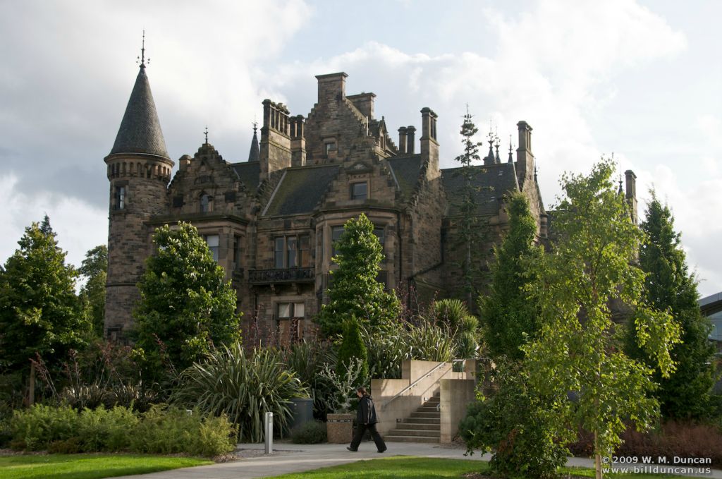 At the University of Edinburgh