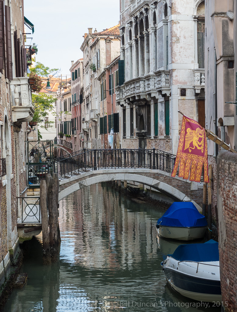 Small canals are often only a few feet deep.