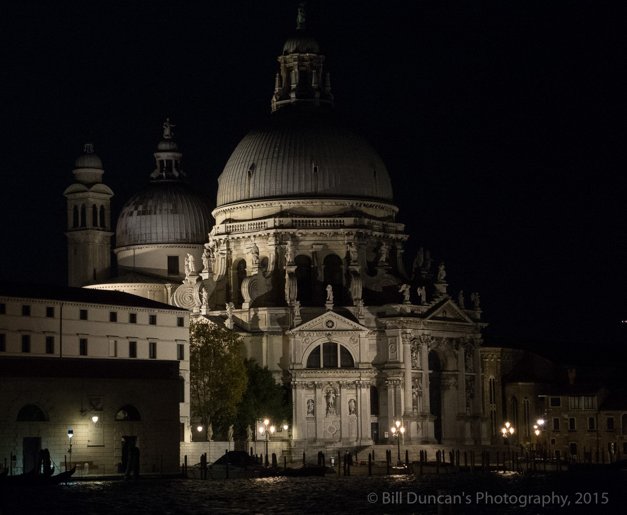 Santa Maria della Salute in evening