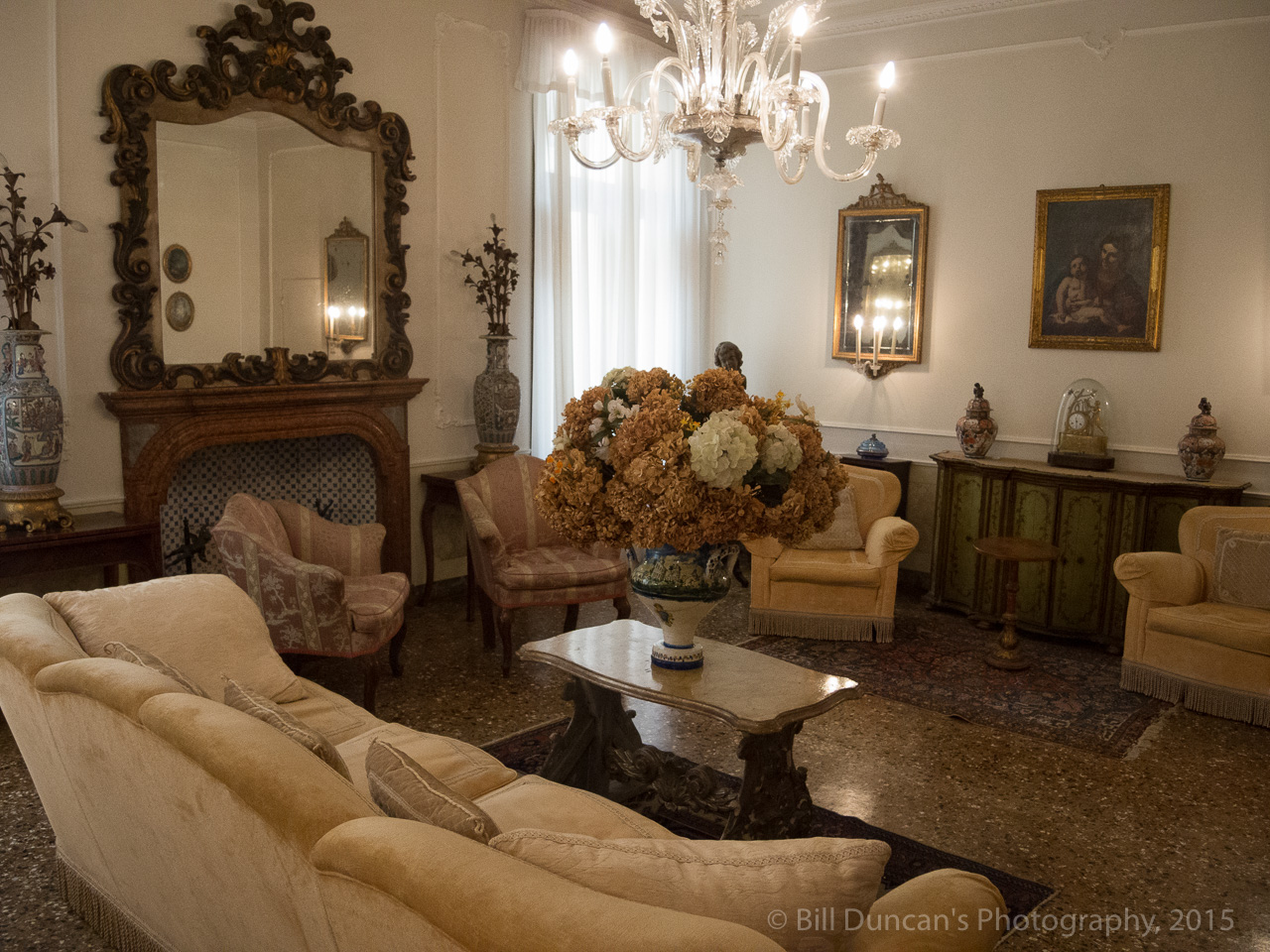 Estate's funds wane and the aristocracy accepts private tours.