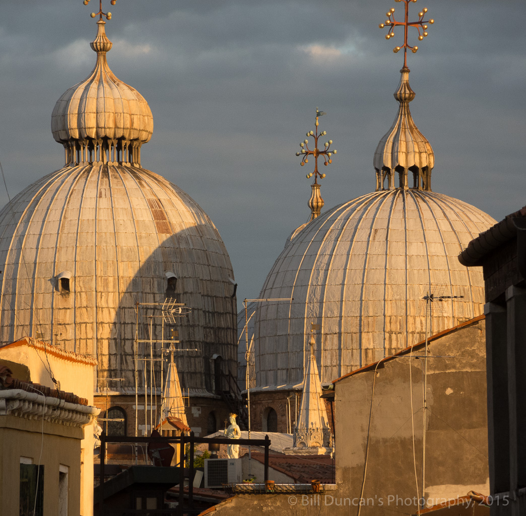 Rooftop view of St. Marks Basilica