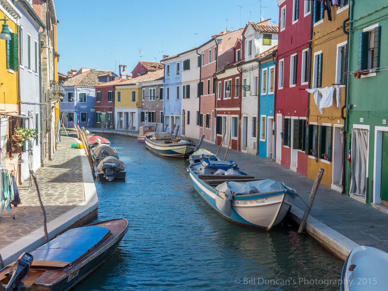Downtown in Burano