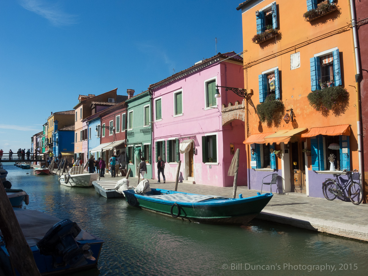 Burano, island of bright paint